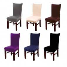 Colores Sólidos Flexible estiramiento Spandex silla cubierta para la boda elástico multifuncional muebles de comedor cubre la decoración del hogar ali-02648409